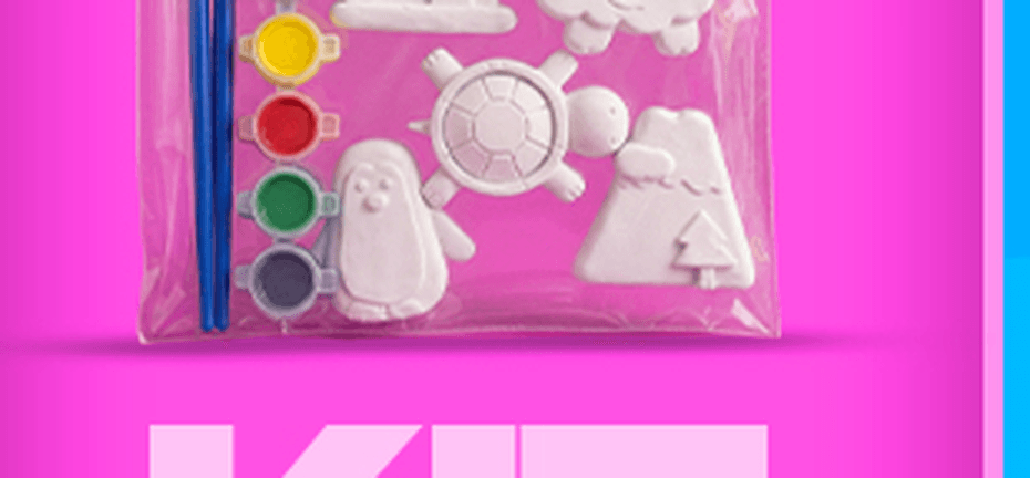 Kit Creativo de Figuras de Yeso para Pintar image